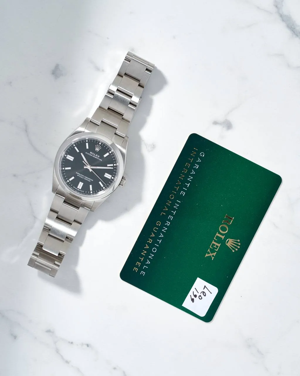 Rolex Oyster Perpetual Black Dial 36mm 126000 NEW – 5