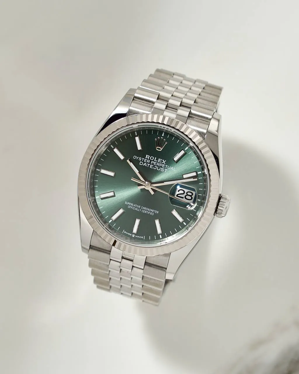 Rolex Datejust 36mm Geen Dial 126234 – 11