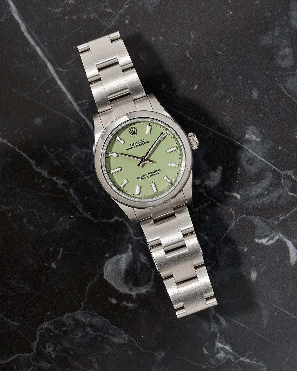 Rolex Oyster Perpetual 31mm 277200 Pistachio Dial NEW – 9