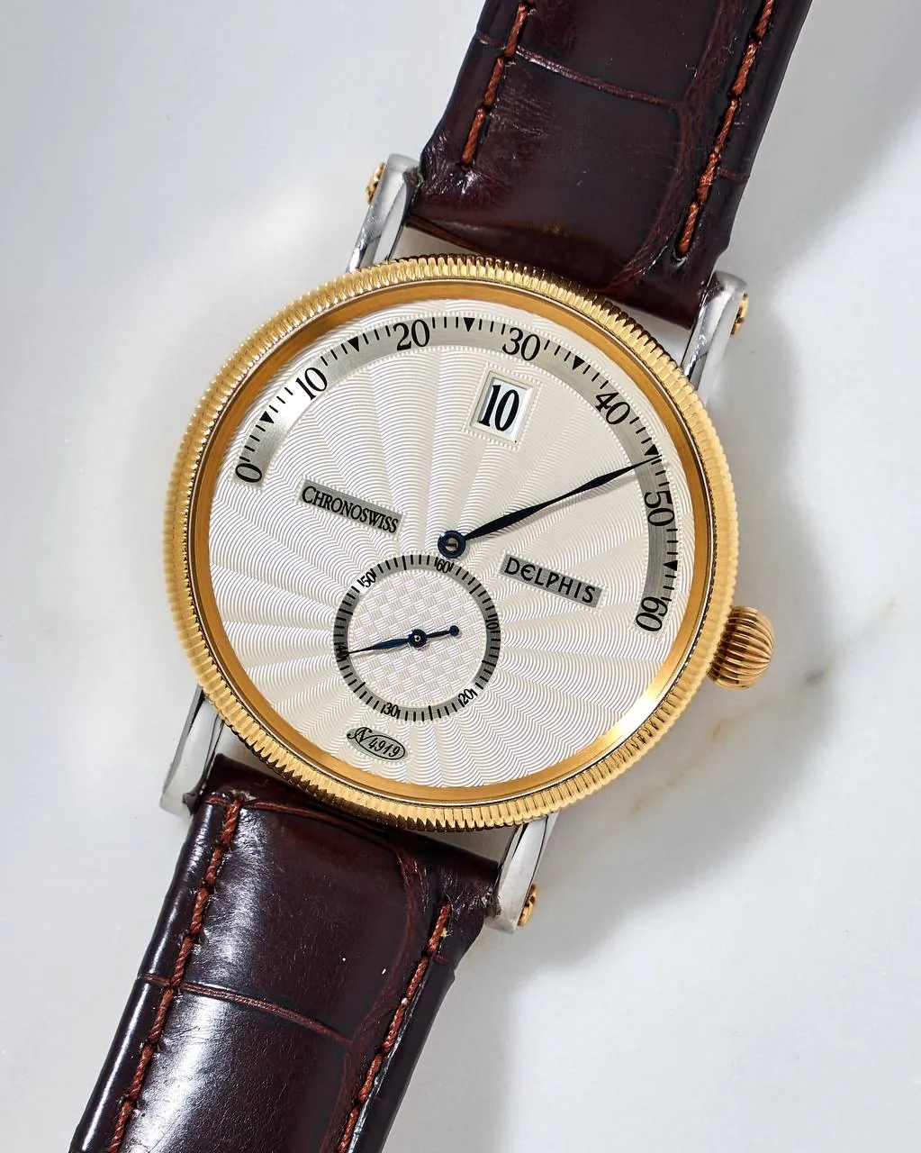 Chronoswiss Delphis Steel and Gold – 7