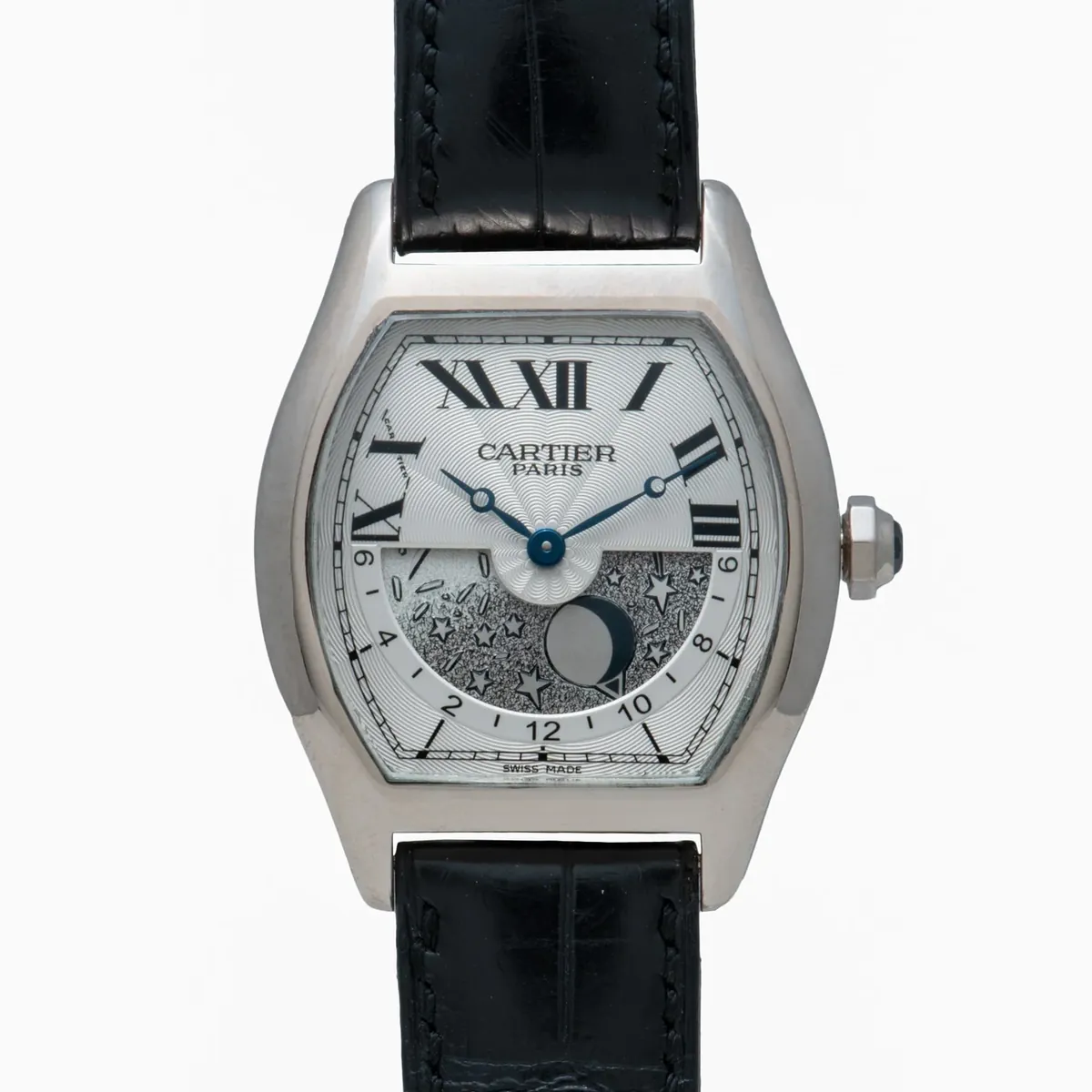 Cartier CPCP Tortue Day & Night XL White Gold 2962