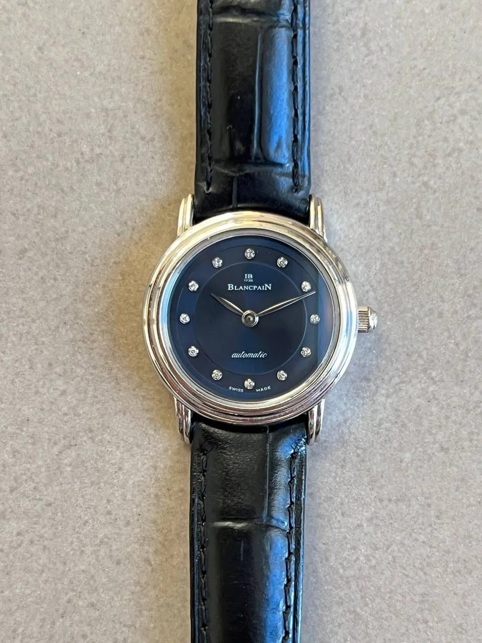 Blancpain Villeret Blue Diamond Dial Platinium LE