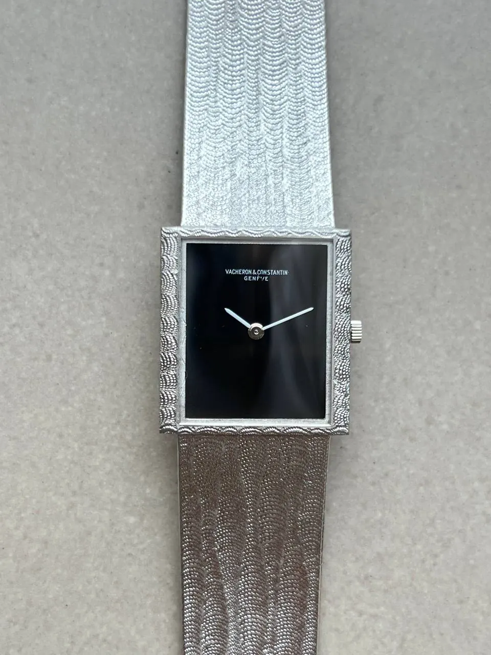 Vacheron Constantin Vintage Onyx Dial White Gold 33001 – 5
