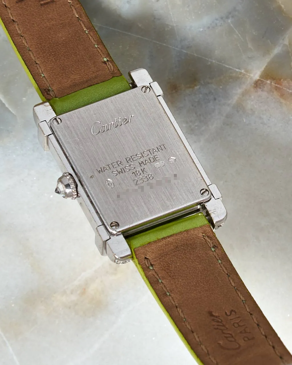 Cartier Tank Chinoise White Gold & Diamonds 2338 – 8