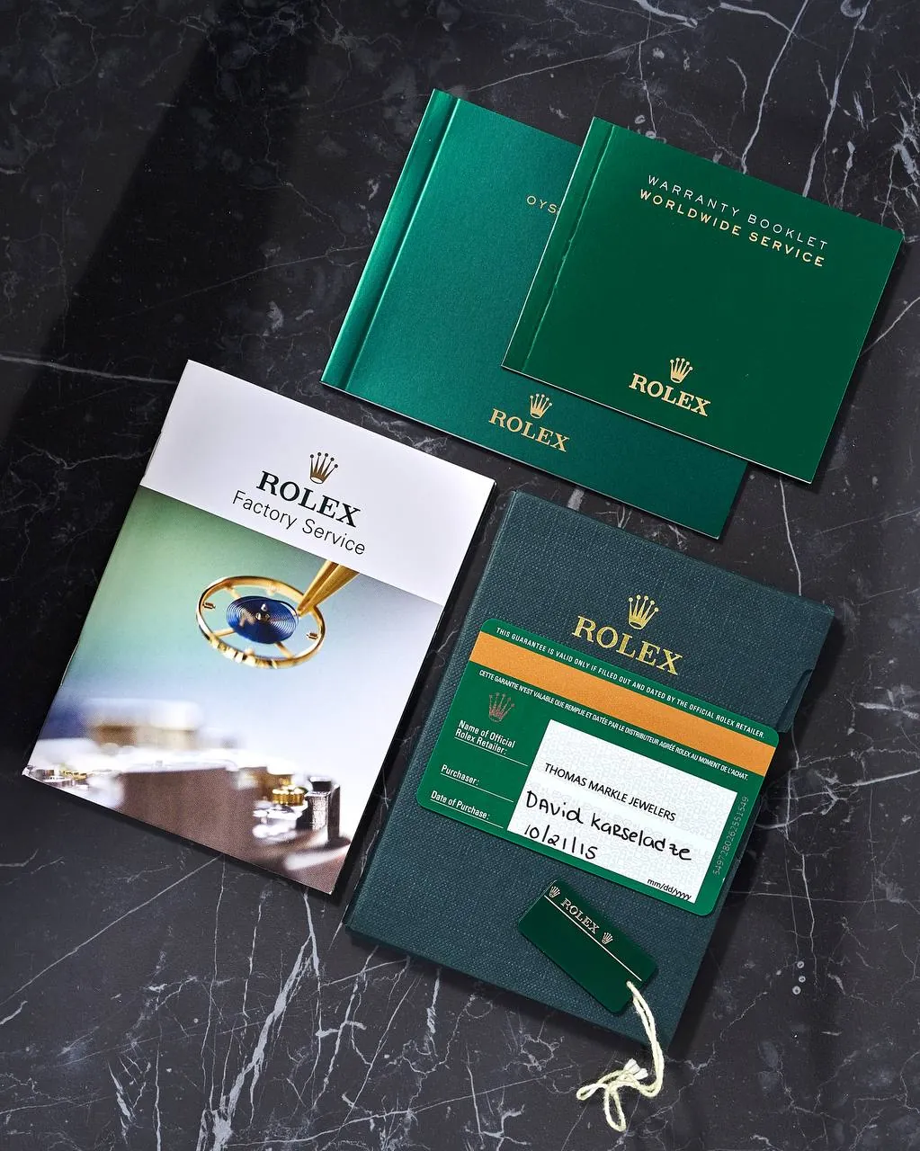 Rolex Milgauss Green Sapphire Blue Dial 116400GV – 5