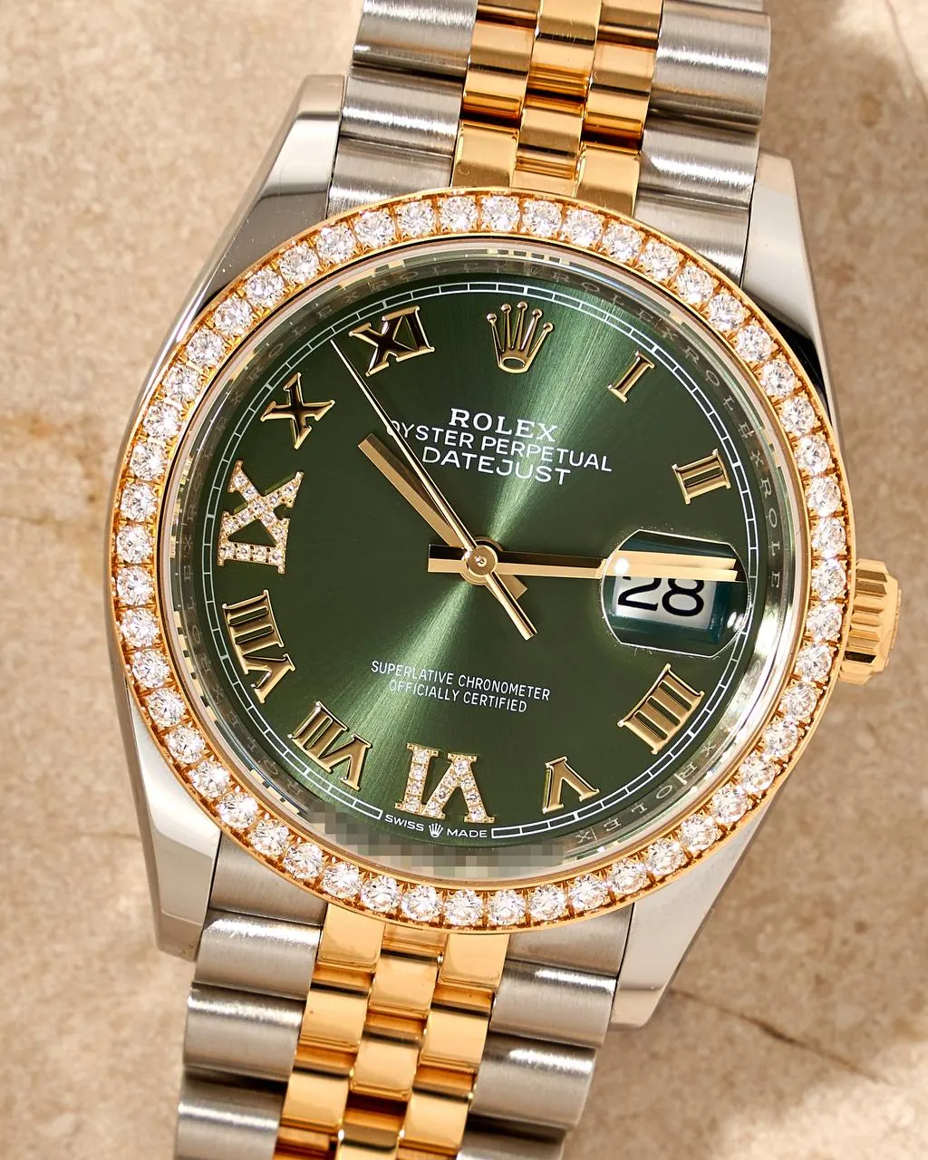 Rolex Datejust 36mm Green Dial 126283RBR – 10