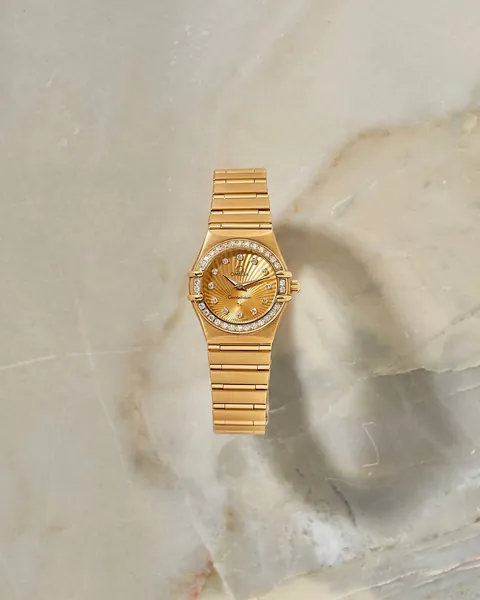 Omega Constellation 160 Years Champagne Diamonds