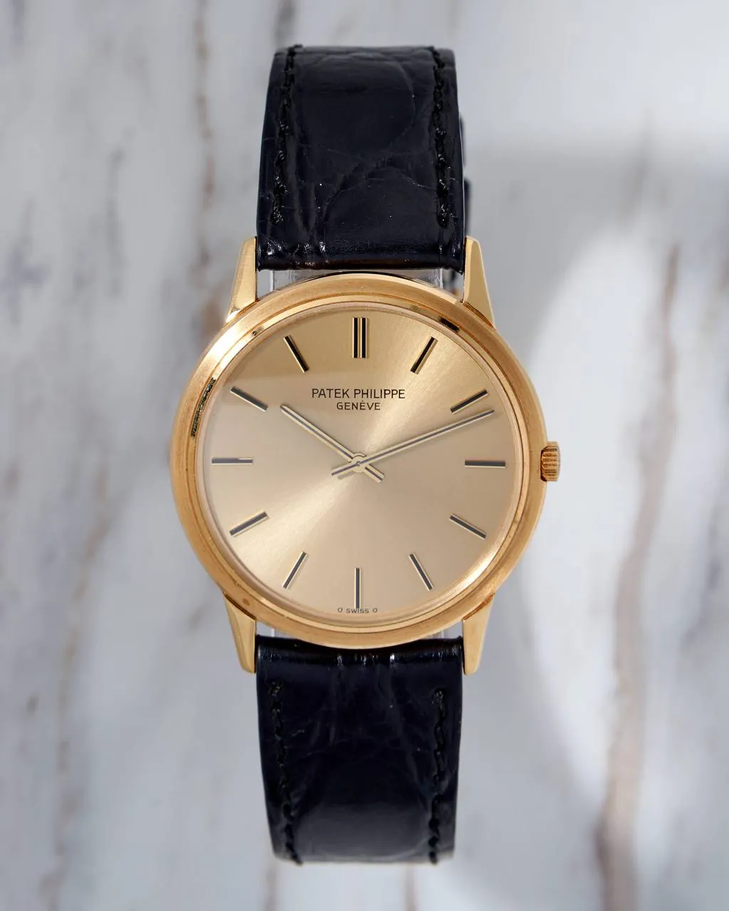 Patek Philippe Calatrava Manual Winding Onyx Indexes 3591 – 2