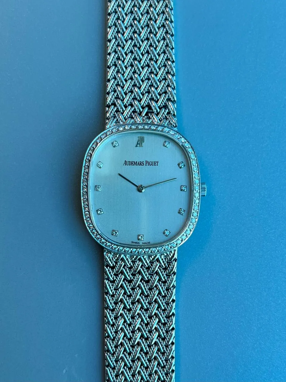 Audemars Piguet Vintage 14653BC White Gold Silver Dial – 3