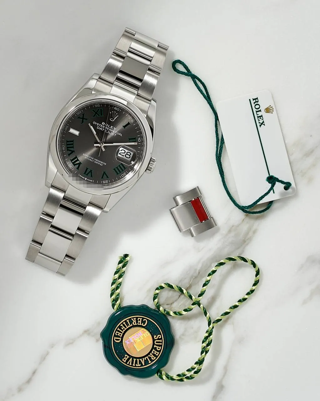 Rolex Datejust 36mm Wimbledon 126200 – 4