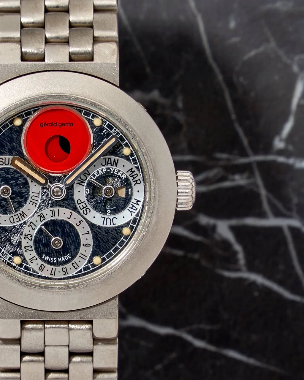 Gerald Genta Perpetual Calendar Moonphase Titanium – 3