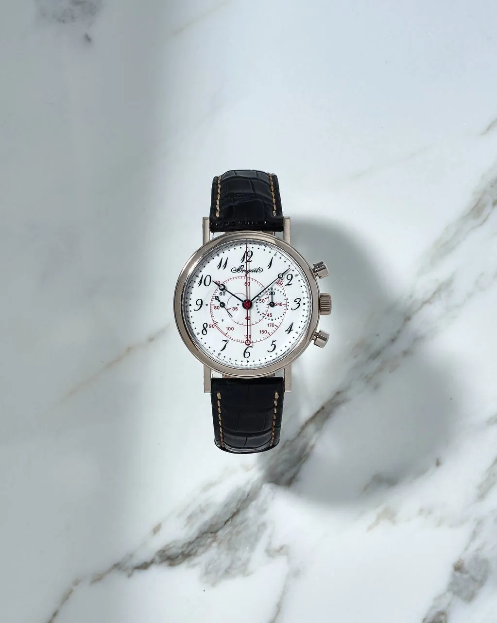 Breguet Classique Chronograph White Gold 5247