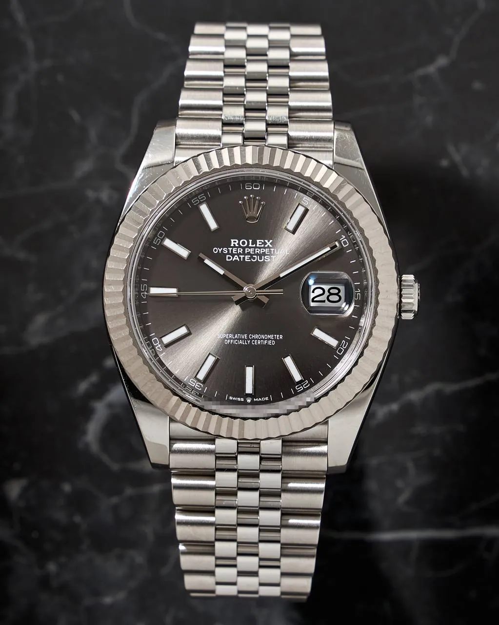 Rolex Datejust Jubilee 41mm Grey Dial 126334 – 9