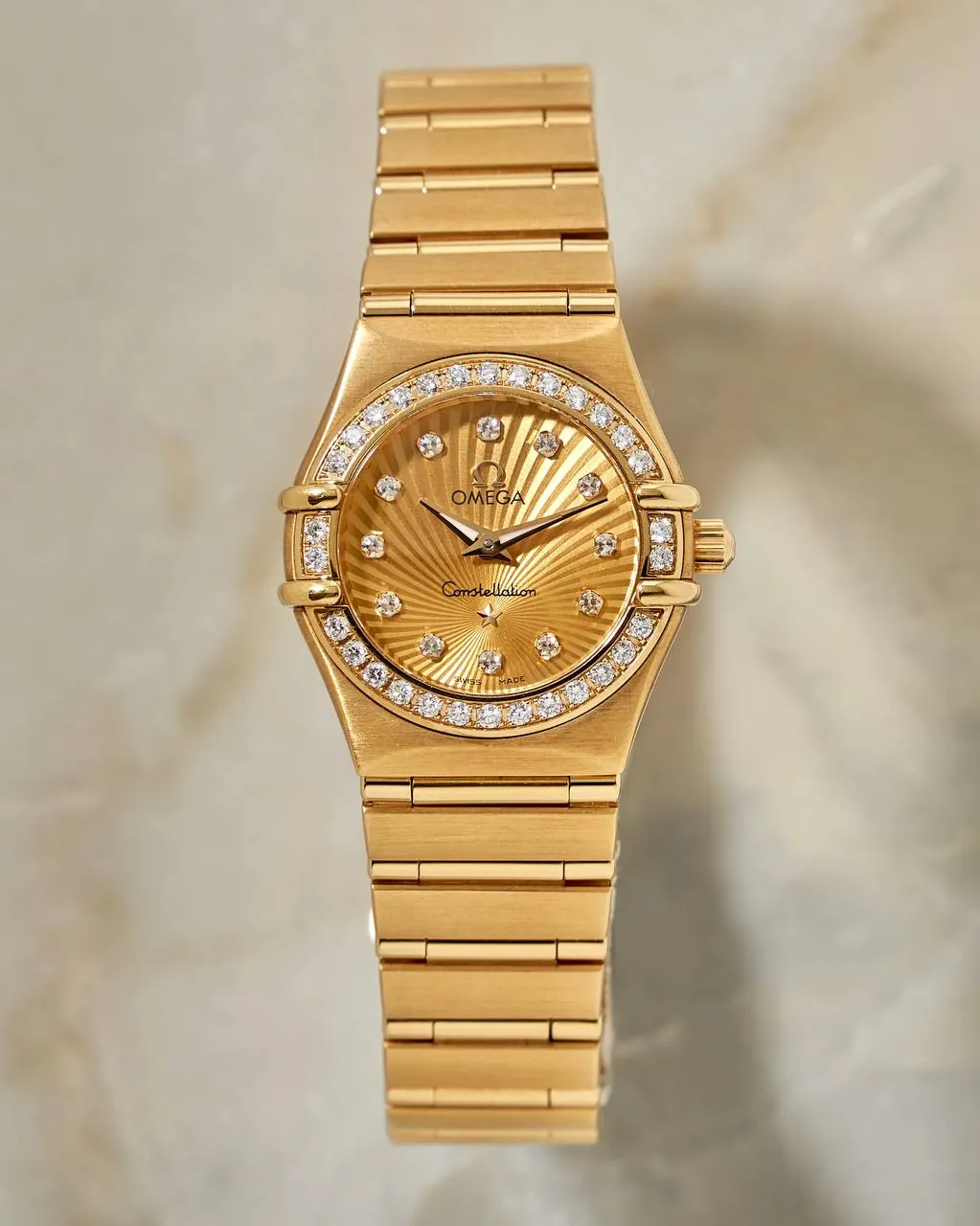 Omega Constellation 160 Years Champagne Diamonds – 15
