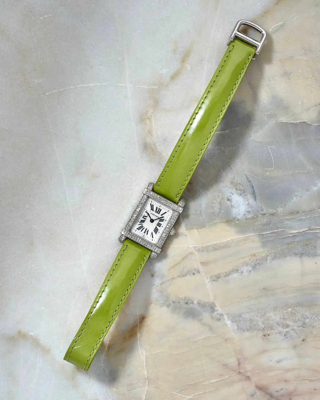 Cartier Tank Chinoise White Gold & Diamonds 2338 – 11