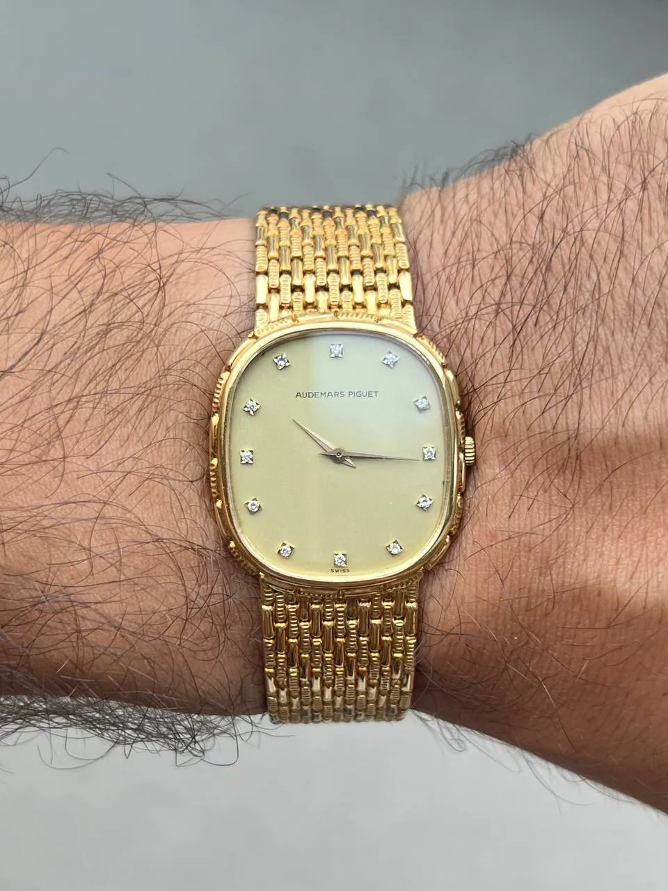 Audemars Piguet Ellipse Champagne Diamond Dial – 6