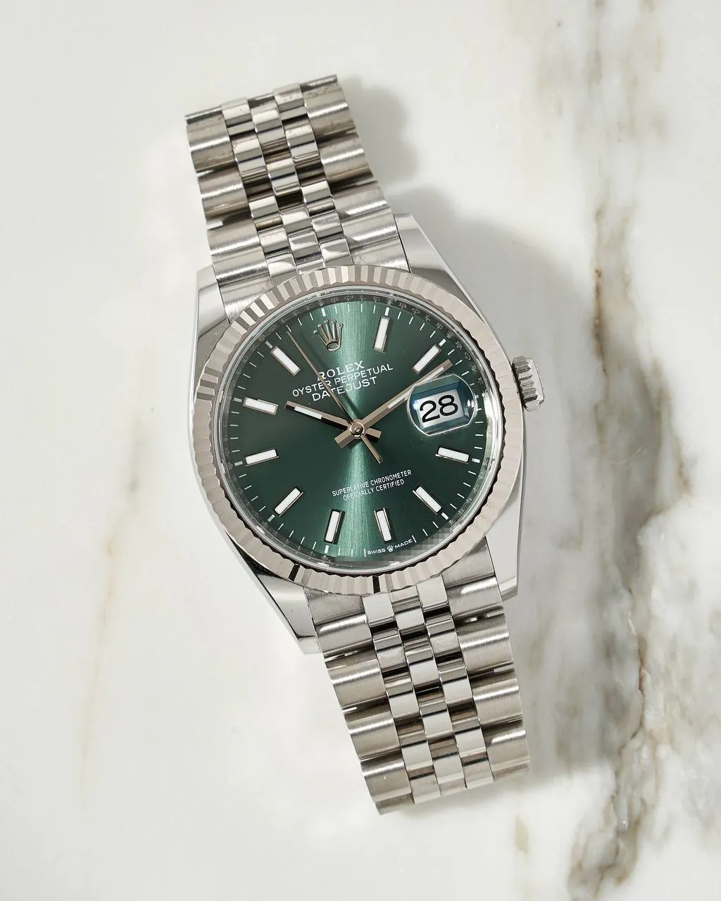 Rolex Datejust 36mm Geen Dial 126234 – 10