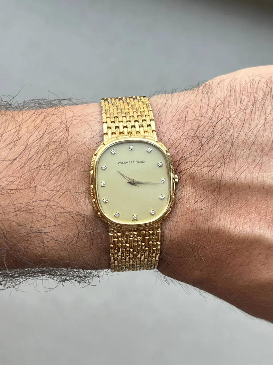 Audemars Piguet Ellipse Champagne Diamond Dial – 5