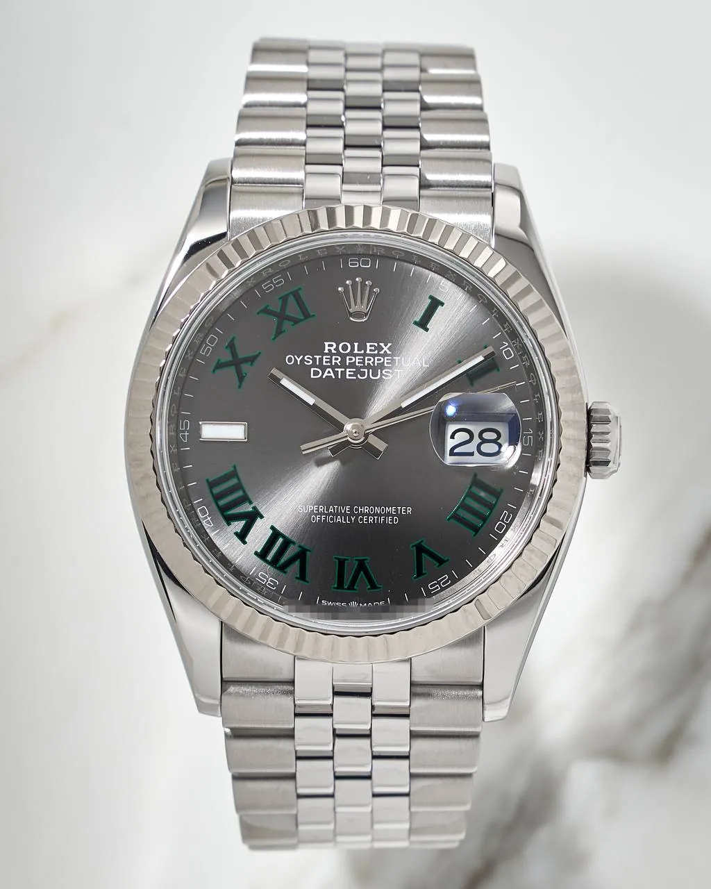 Rolex Datejust 36mm Wimbledon 126234 – 12