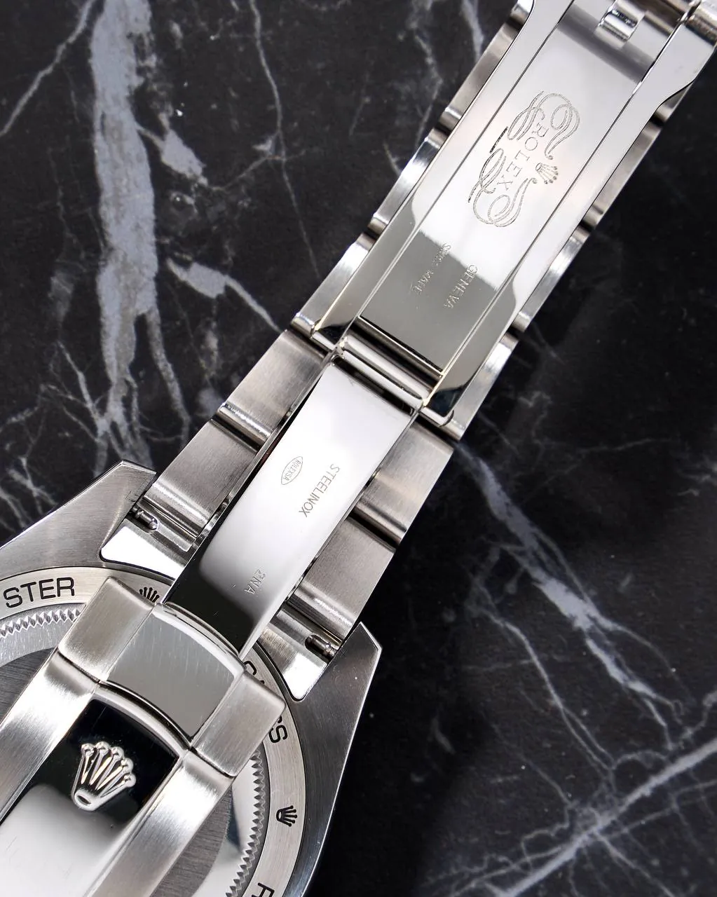 Rolex Milgauss Green Sapphire Blue Dial 116400GV – 11