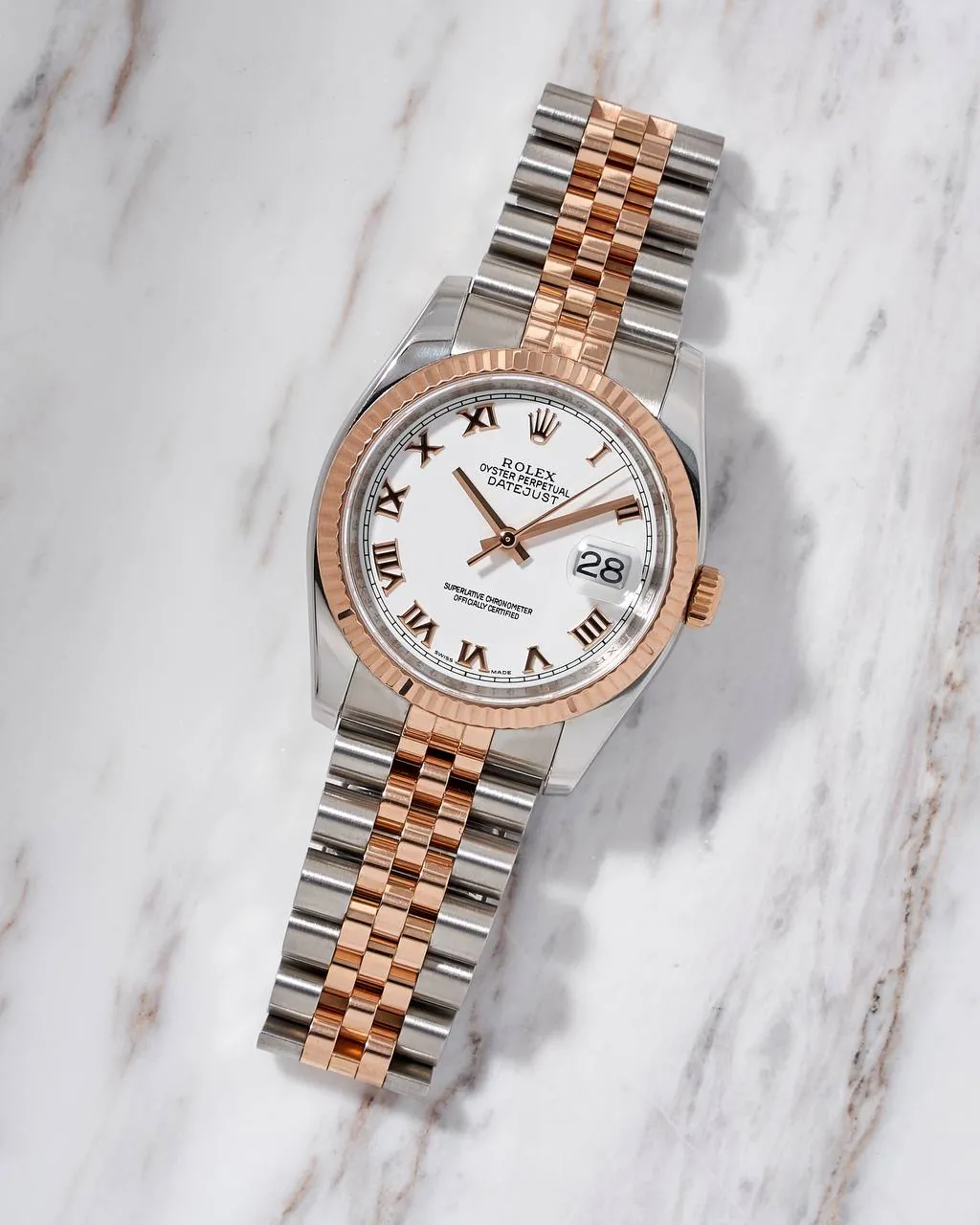 Rolex Datejust 36mm Steel & Gold D Series 116231 – 10