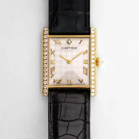 Cartier Tank Louis Mecanique Diamonds