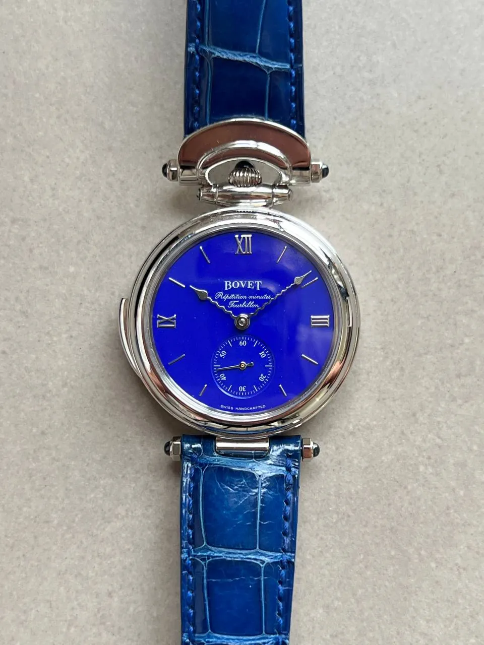 Bovet Minute Repeater Tourbillon Piece Unique White Gold