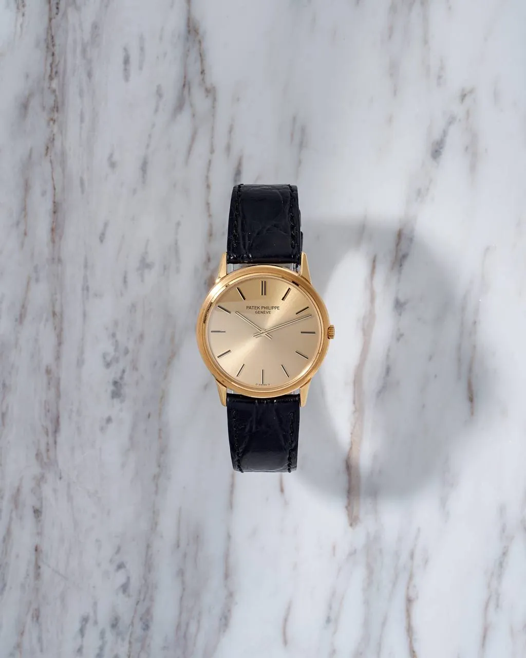 Patek Philippe Calatrava Manual Winding Onyx Indexes 3591