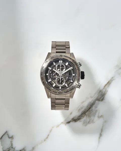 TAG Heuer Carrera Calibre Heuer 01 Grey Phantom Skeleton Titanium