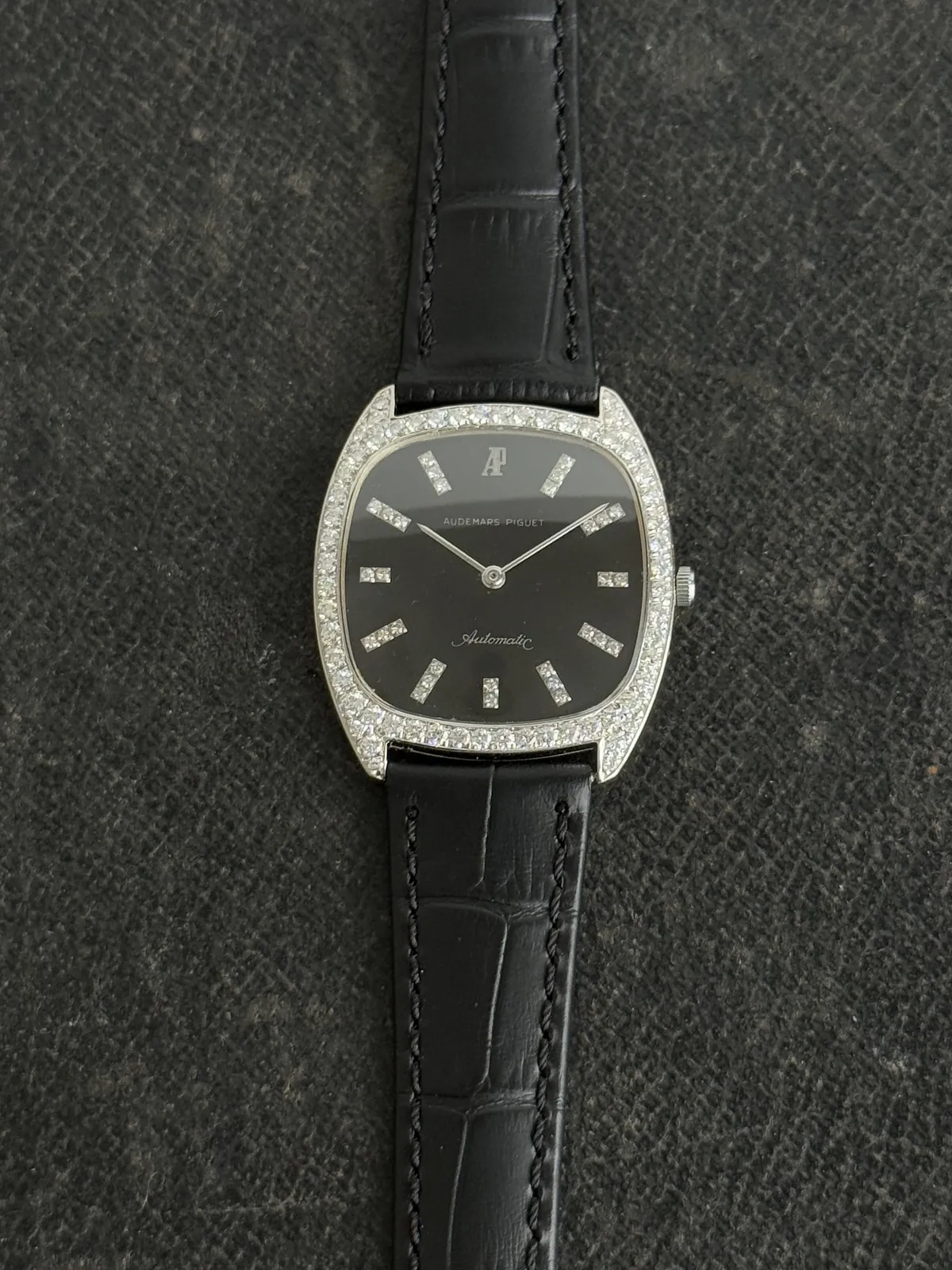Audemars Piguet Vintage Automatic White Gold & Diamonds