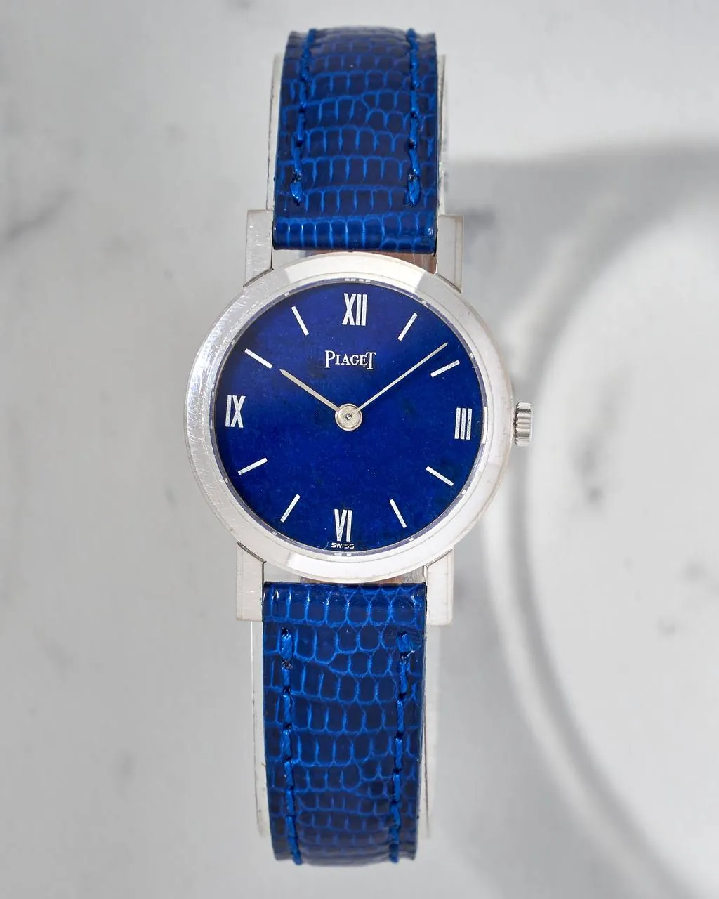 Piaget Lady’s White Gold Lapis Lazuli Dial 921 – 11