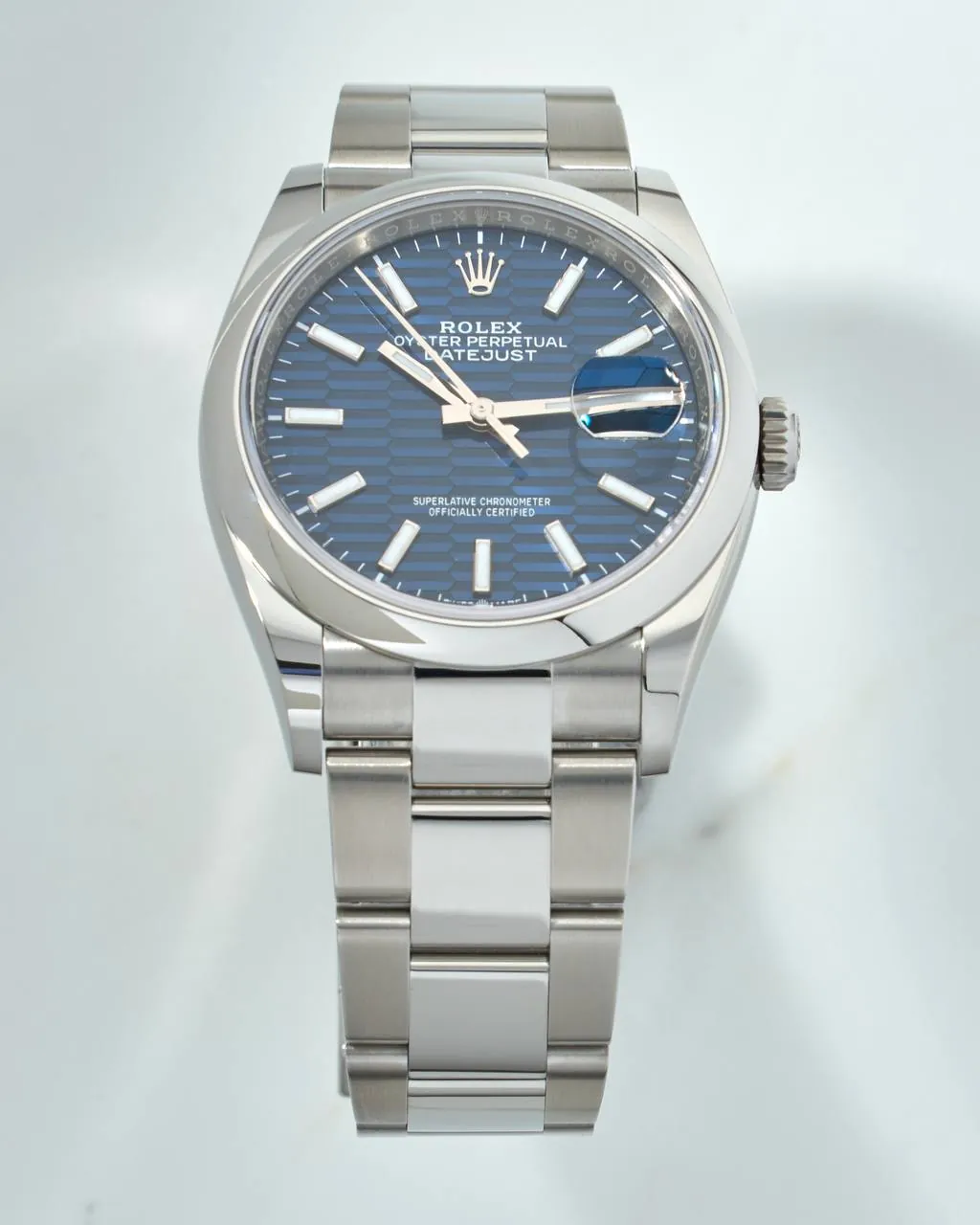Rolex Datejust 36mm Blue Fluted Motif 126200 NEW – 10