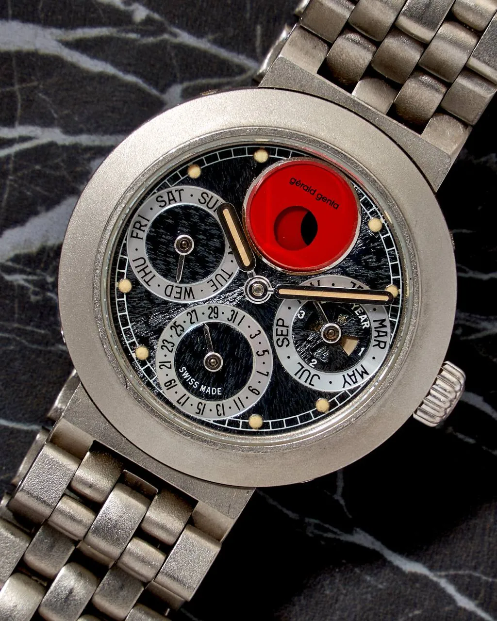 Gerald Genta Perpetual Calendar Moonphase Titanium – 5