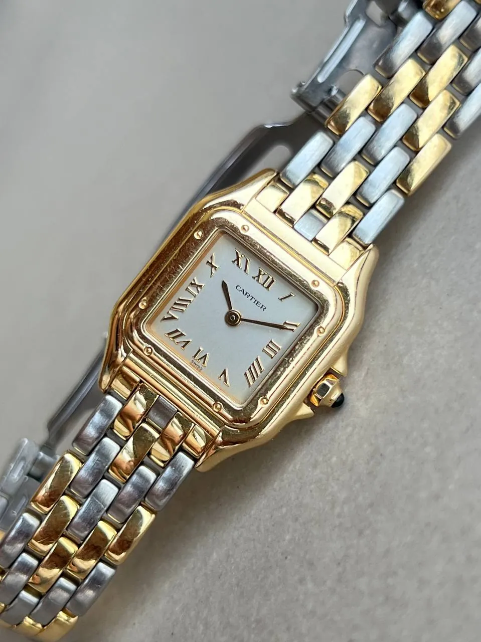 Cartier Panthere Two-Tone Chevron V-Link Small 1070 2 – 7