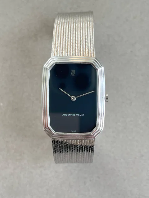 Audemars Piguet Rectangular White Gold