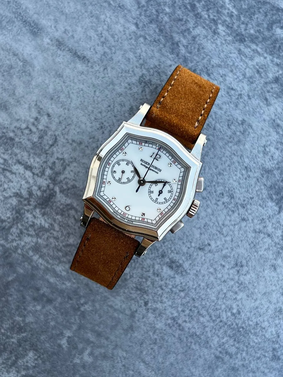 Roger Dubuis Sympathie Chronograph White Gold – 7