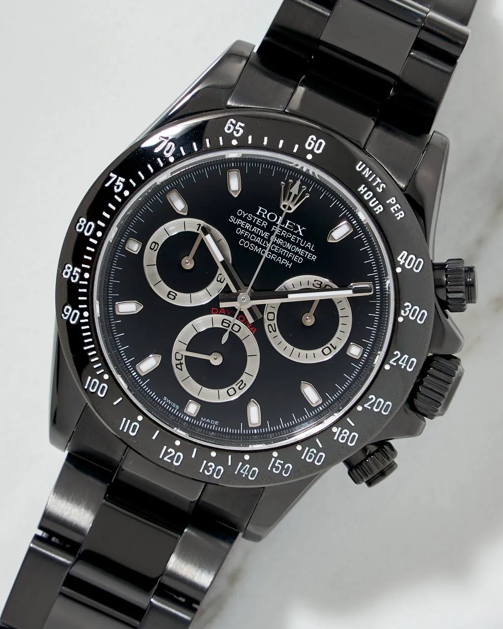 Rolex Cosmograph Daytona 40mm Black PVD 116520 – 6