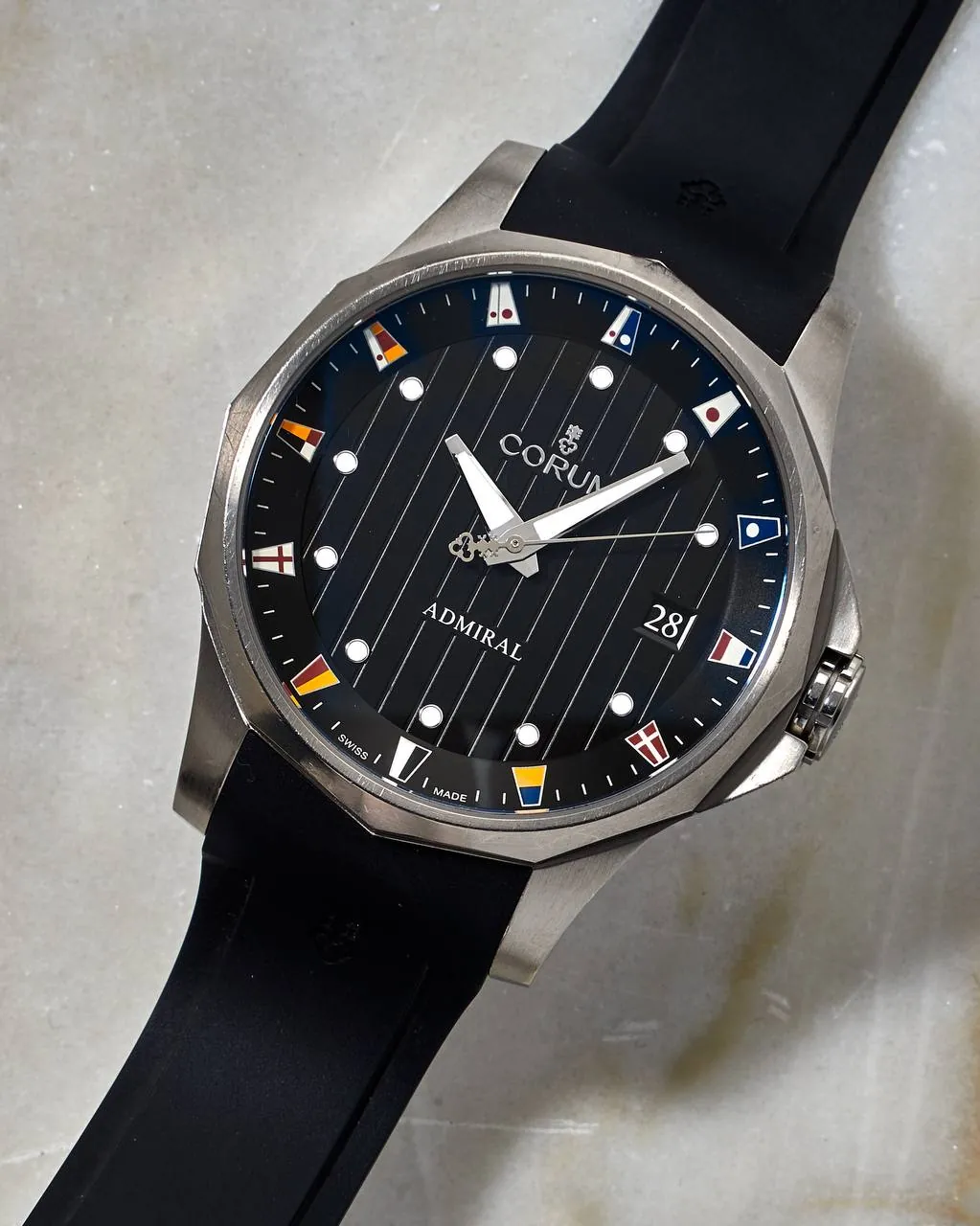 Corum Admiral 47mm Titanium 01.0146 – 9