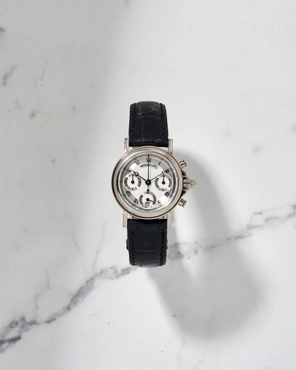 Breguet Marine Chronograph 8490 White Gold