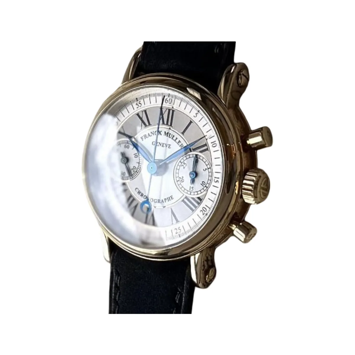 Franck Muller Chronograph Breguet Hands with Roman Numeral Hour Markers