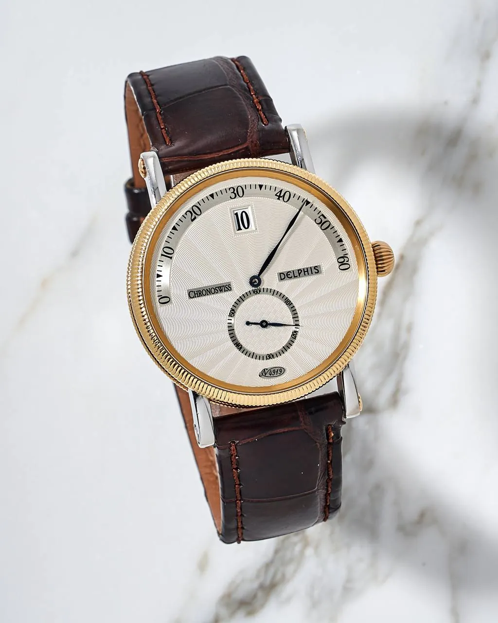 Chronoswiss Delphis Steel and Gold – 12