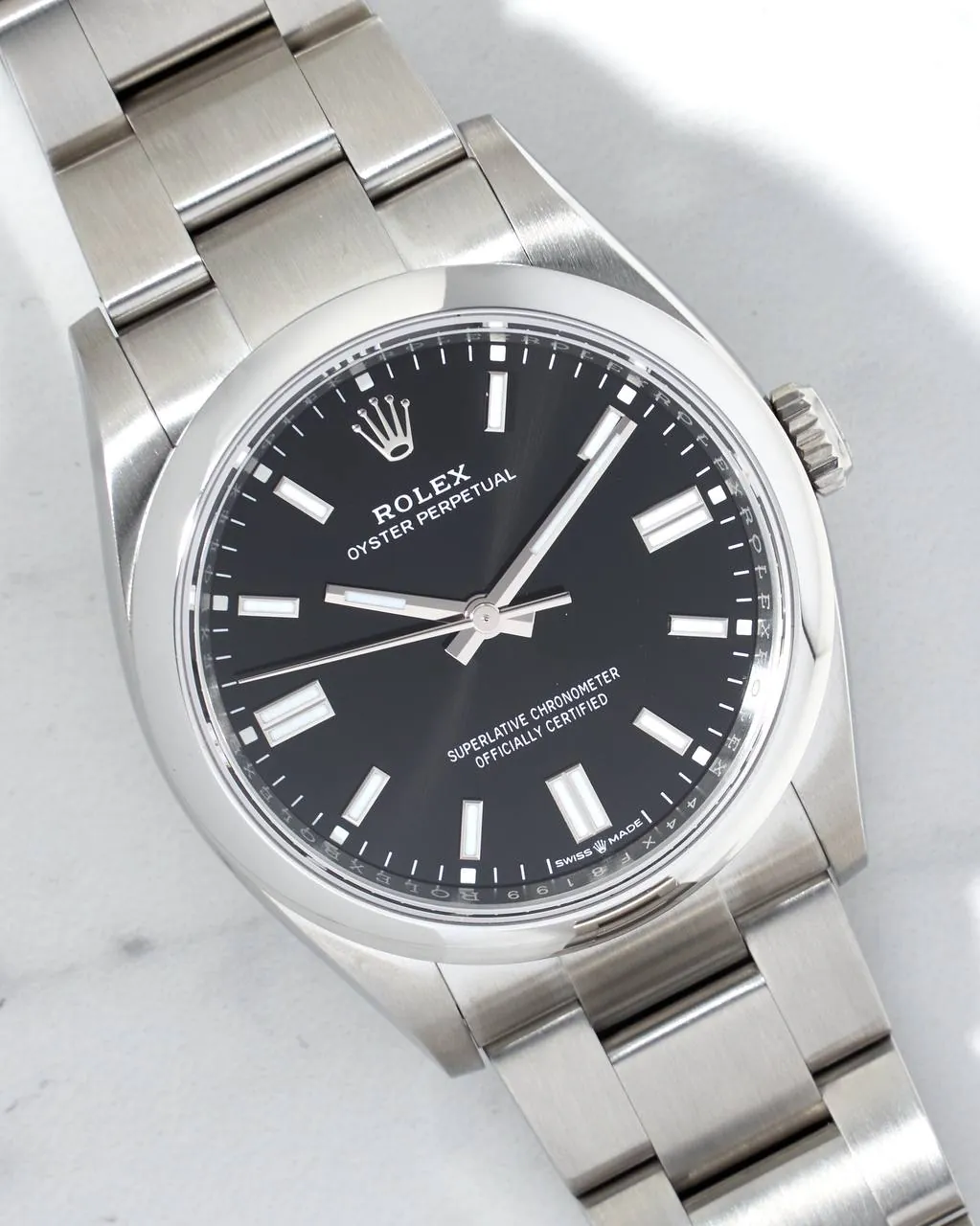 Rolex Oyster Perpetual Black Dial 36mm 126000 NEW – 4