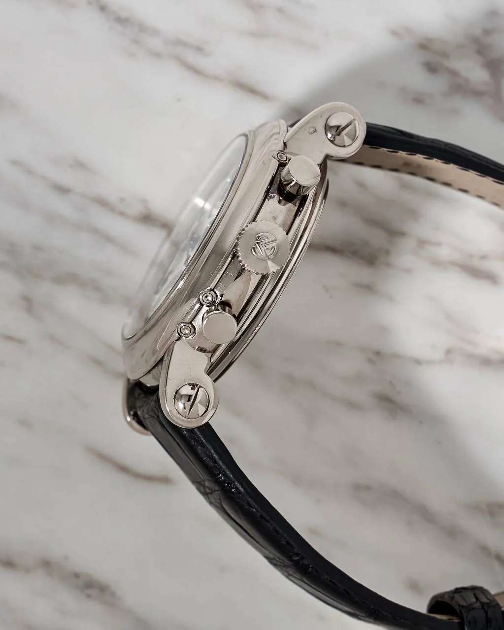Franck Muller Perpetual Calendar Retrograde Moonphase Chronograph White Gold – 6