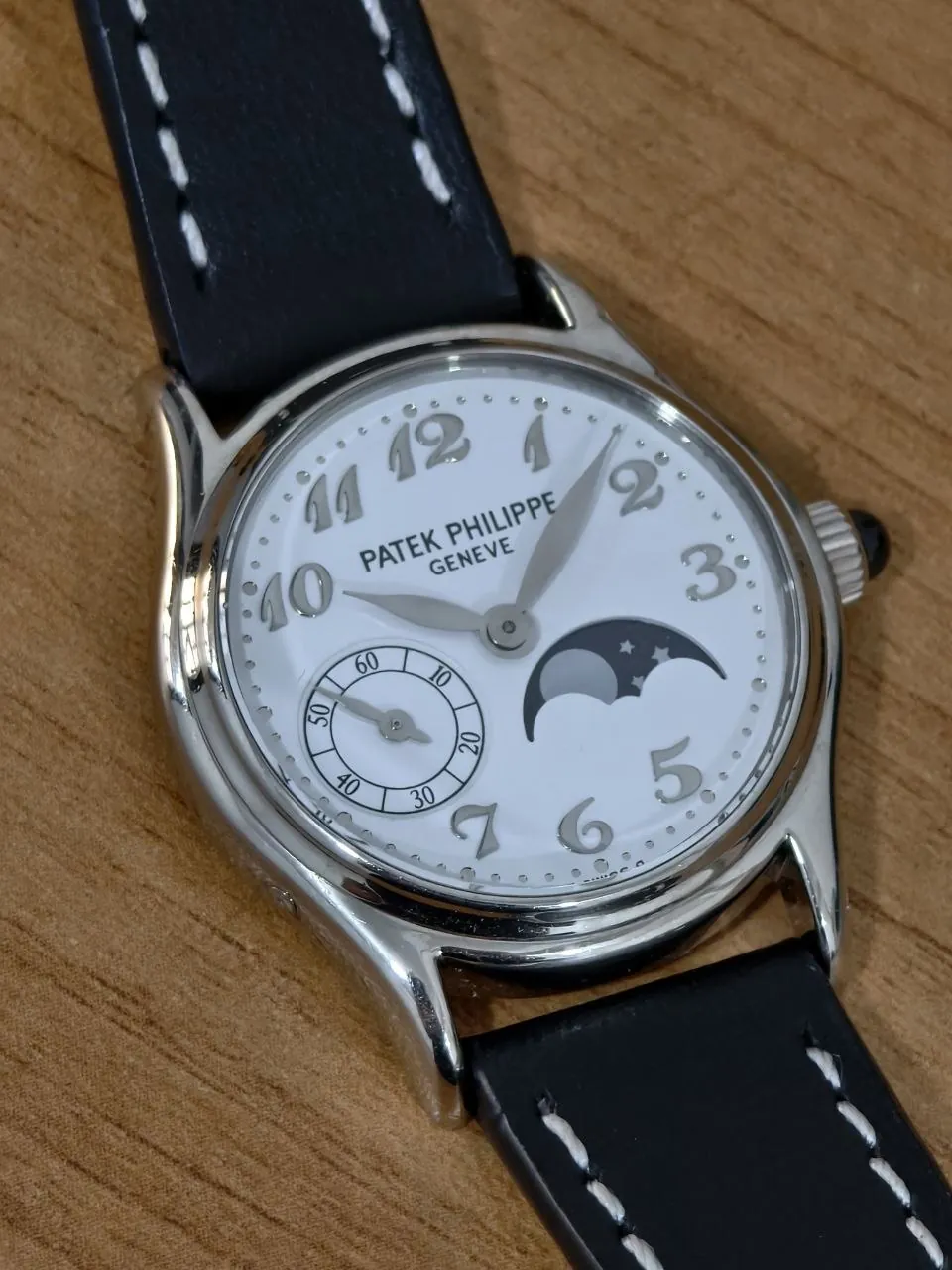 Patek Philippe Lady Calatrava Moonphase White Gold 4856 – 2