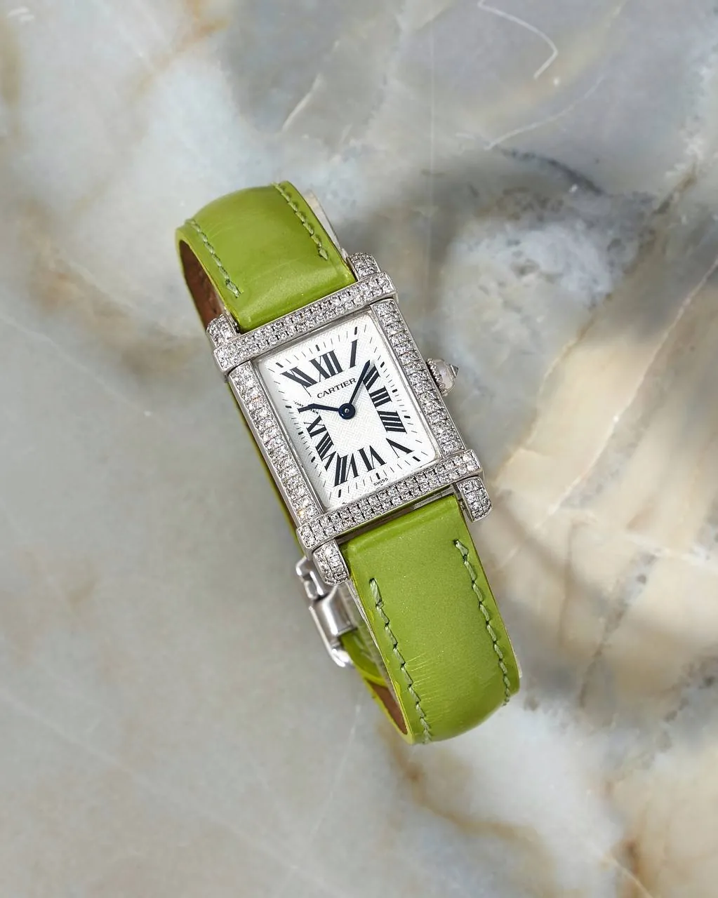 Cartier Tank Chinoise White Gold & Diamonds 2338 – 5