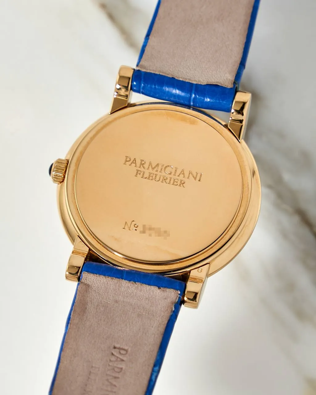 Parmigiani Fleurier Toric Classic Lapis Lazuli Diamond Dial – 3
