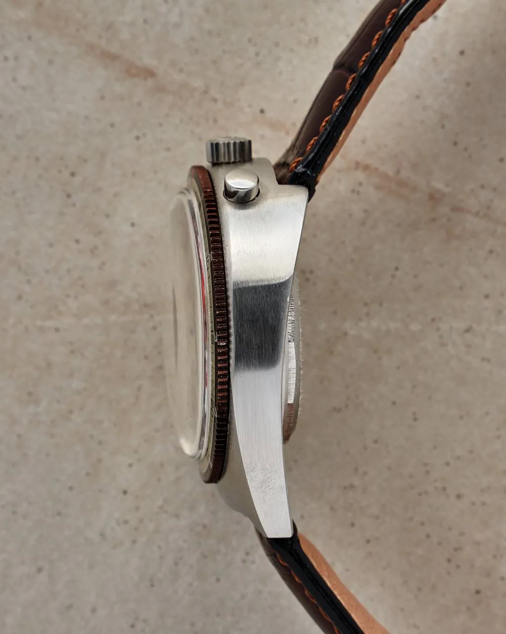 Breitling Chrono-Matic Bullhead Pupitre Chronograph Brown – 6