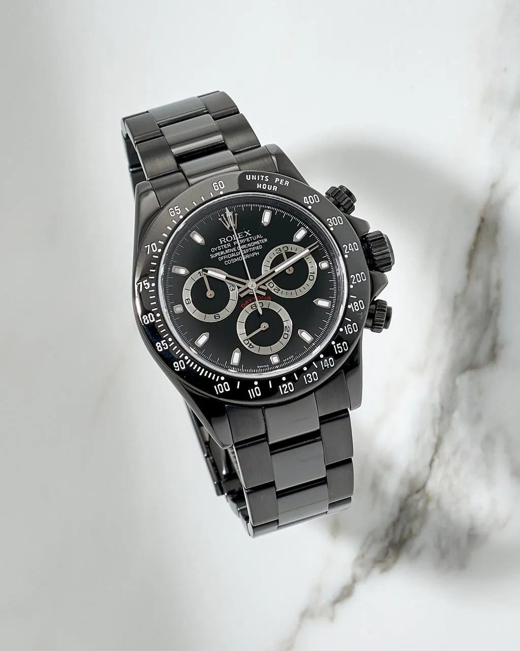 Rolex Cosmograph Daytona 40mm Black PVD 116520 – 7