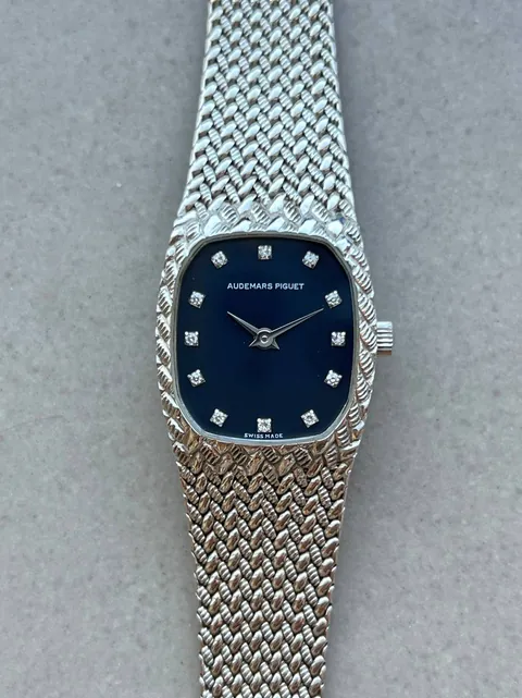 Audemars Piguet Mini Cobra White Gold Diamond Indexes