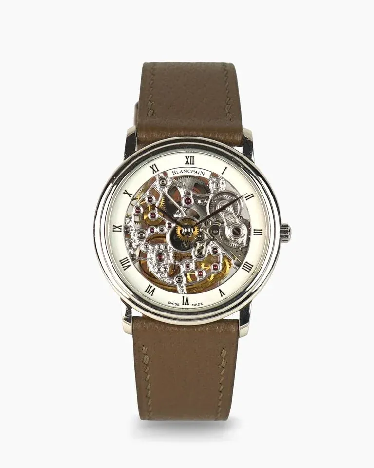 Blancpain Villeret Skeleton Ultra-Thin Platinum